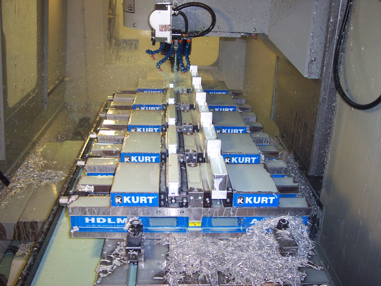 RAZOR Receiver CNC machining process